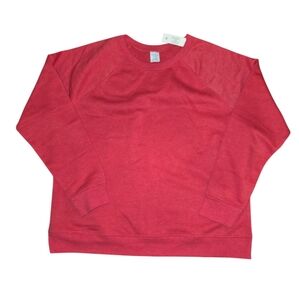 Womens Red Sweatshirt